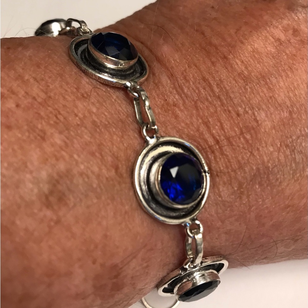 Tanzanite 925 Sterling Silver Bracelet
